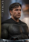 Right angle shot of Batman (2.0) without his cowl, showcasing the newly developed Bruce Wayne head sculpt with separate rolling eyeballs and two hair styles. (Prototype Shown) View 11