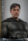 Right angle shot of Batman (2.0) without his cowl, showcasing the newly developed Bruce Wayne head sculpt with separate rolling eyeballs and two hair styles. (Prototype Shown) View 13