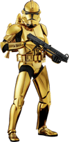Clone Trooper™ (Gold Chrome Version) Sixth Scale Figure by