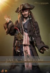 Full body shot of Jack Sparrow (Collector Edition) with his hat on, slightly leaning backward, and making one of his iconic hand gestures with his right hand. Collector Edition (Prototype Shown) View 1