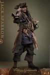 Full body shot of Jack Sparrow (Collector Edition) with his hat on, body slightly leaning back and away from the viewer, right hand up pointing, left hand gesturing, and a smirk on his face. Collector Edition (Prototype Shown) View 3