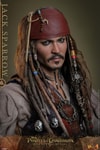 Close-up portrait of Jack Sparrow (Collector Edition) without his coat and hat, wearing a red bandana and slightly smirking. Collector Edition (Prototype Shown) View 10