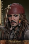 Close-up portrait of Jack Sparrow (Deluxe Version) featuring his red bandana and a serious expression. (Prototype Shown) View 9