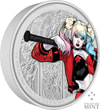 Harley Quinn 3oz Silver Coin (Prototype Shown) View 1