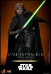 Left-angle view of Luke Skywalker™ (Dark Empire) crouching forward, holding a lightsaber across his body with his right hand, left arm pulled back. Collector Edition (Prototype Shown) View 14