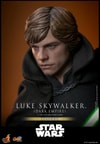 Left angle shot of Luke Skywalker™ (Dark Empire) showcasing his detailed facial sculpt, highlighting his features and expression. (Prototype Shown) View 4