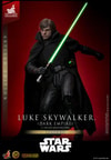 Half-body shot of Luke Skywalker™ (Dark Empire) slightly crouching, holding his green lightsaber in front with a focused, serious expression. (Prototype Shown) View 14