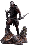 Lurtz Uruk-Hai Leader 1:10 Statue by Iron Studios depicting his fierce warrior stance