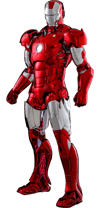 Iron Man Mark III (Red & Chrome Version) Sixth Scale Figure