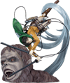 Levi vs Beast Titan (Prototype Shown) View 12