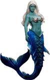 Mermaid Sharleze (Blue Skin) (Prototype Shown) View 16
