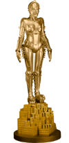 Maschinenmensch (Gold Color) (Prototype Shown) View 9
