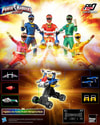 Turbo Power Rangers Pack (Prototype Shown) View 7