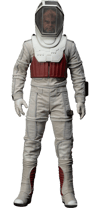 Lt. Commander Worf in EVA Suit (Prototype Shown) View 13