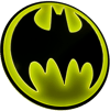 Vintage Batman LED Logo Light (Circular) (Prototype Shown) View 7