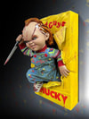 Chucky Life-Size Wall Sculpture (Prototype Shown) View 7