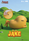 Jake Vinyl Piggy Bank (Prototype Shown) View 3