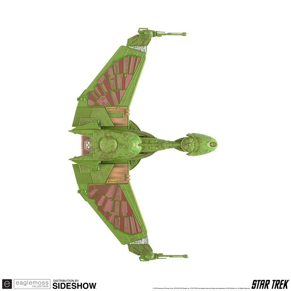 L'Impero Klingon Bird-of-Prey-STAR TREK Eaglemoss #107 English metallo MODEL-NUOVO 