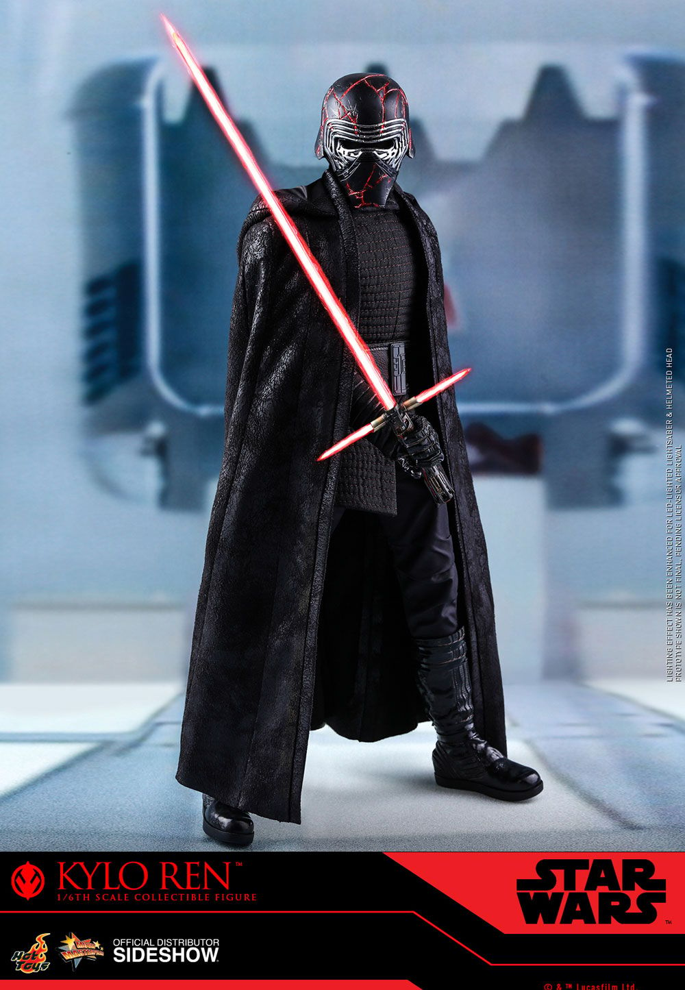 Kylo Ren 12"-Star Wars The Force Awakens 1/6 Scale Hasbro Customize Side Show 