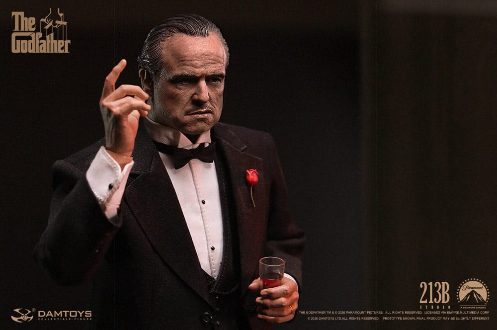 DAMTOYS Damtoys The Godfather Vito Corleone Dorato Anni 1:6 Scala Figura New Doublebox 