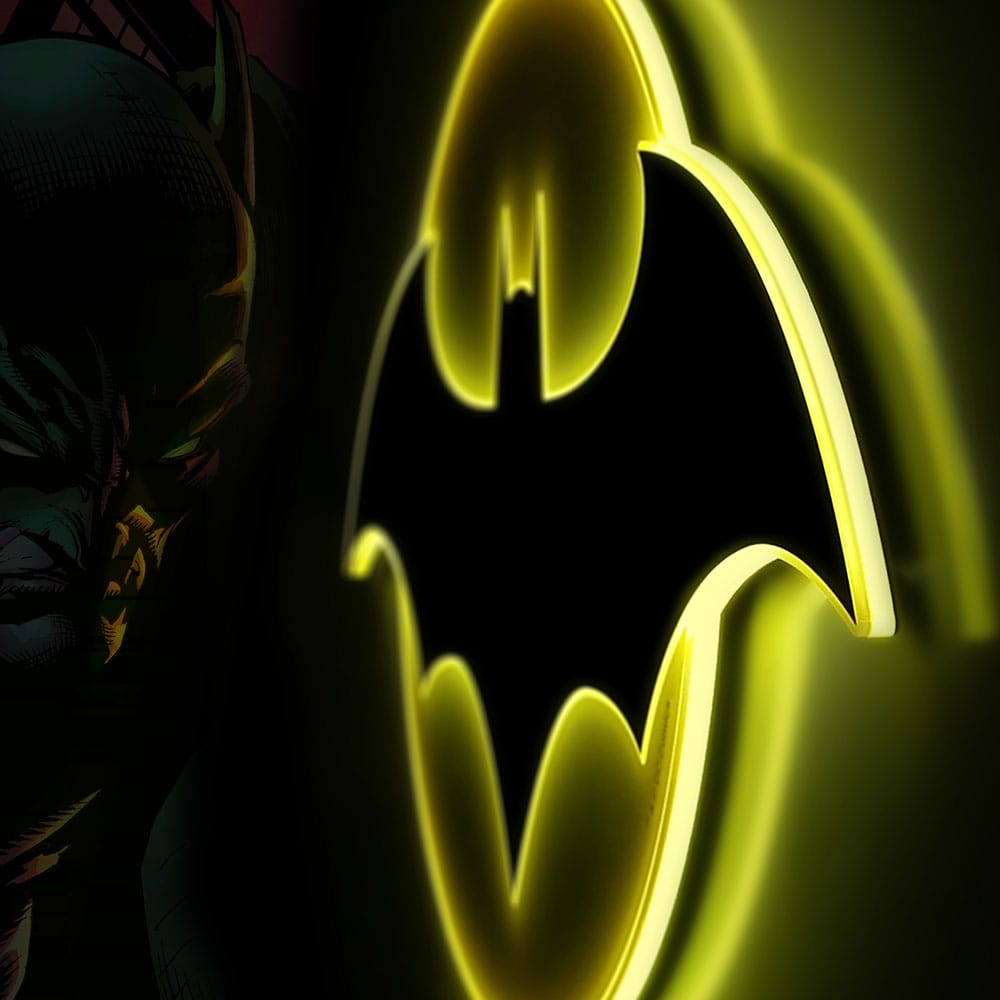 Details about   Batman LED Wall-mounting Light Up Logo Batman Bat Logo Night Light TM & DC Comic 