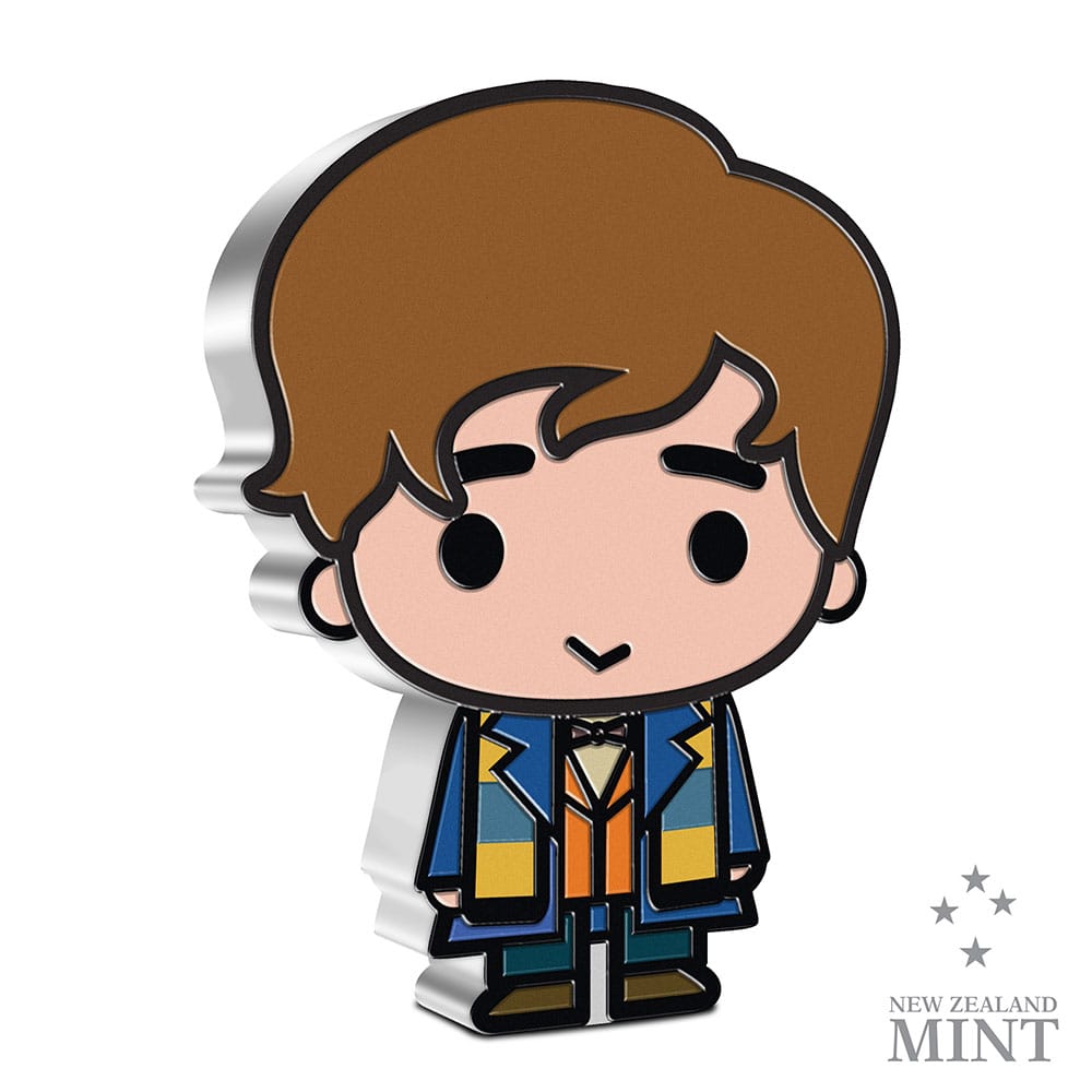 fingir Moderar acceso Newt Scamander Chibi 1oz Silver Coin | Sideshow Collectibles