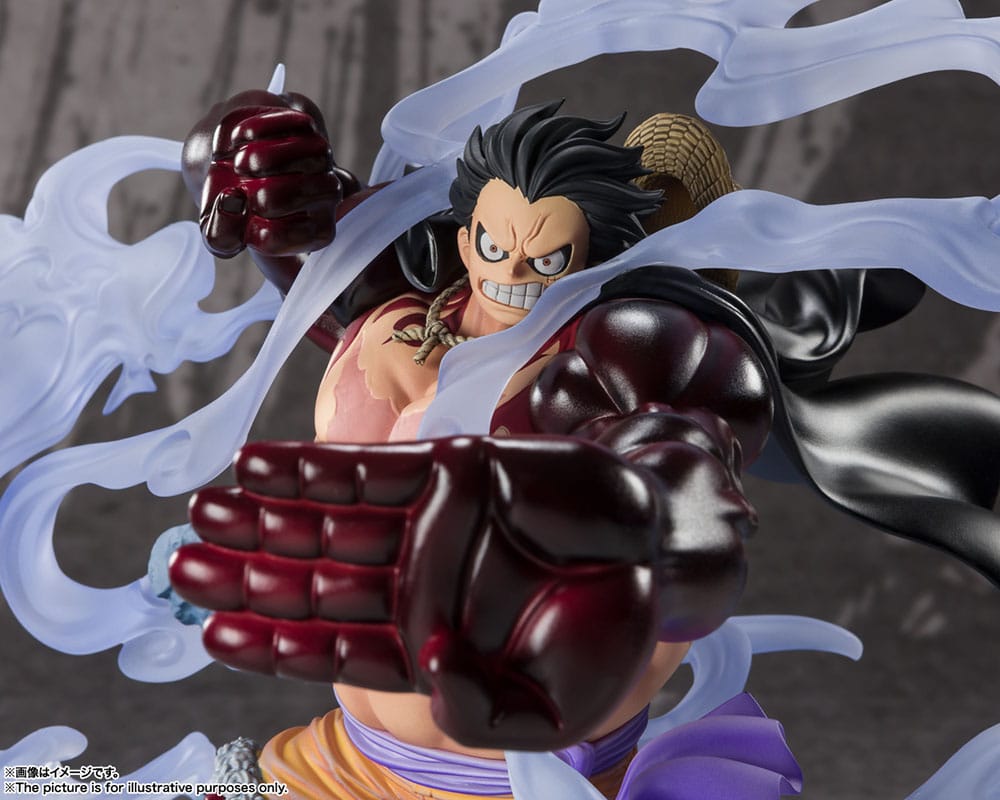 Monkey D Luffy Extra Battle Gear4 Battle Of Monsters On Onigashima Bandai Spirits Figuarts Zero Collectible Figure By Tamashii Nations Sideshow Collectibles