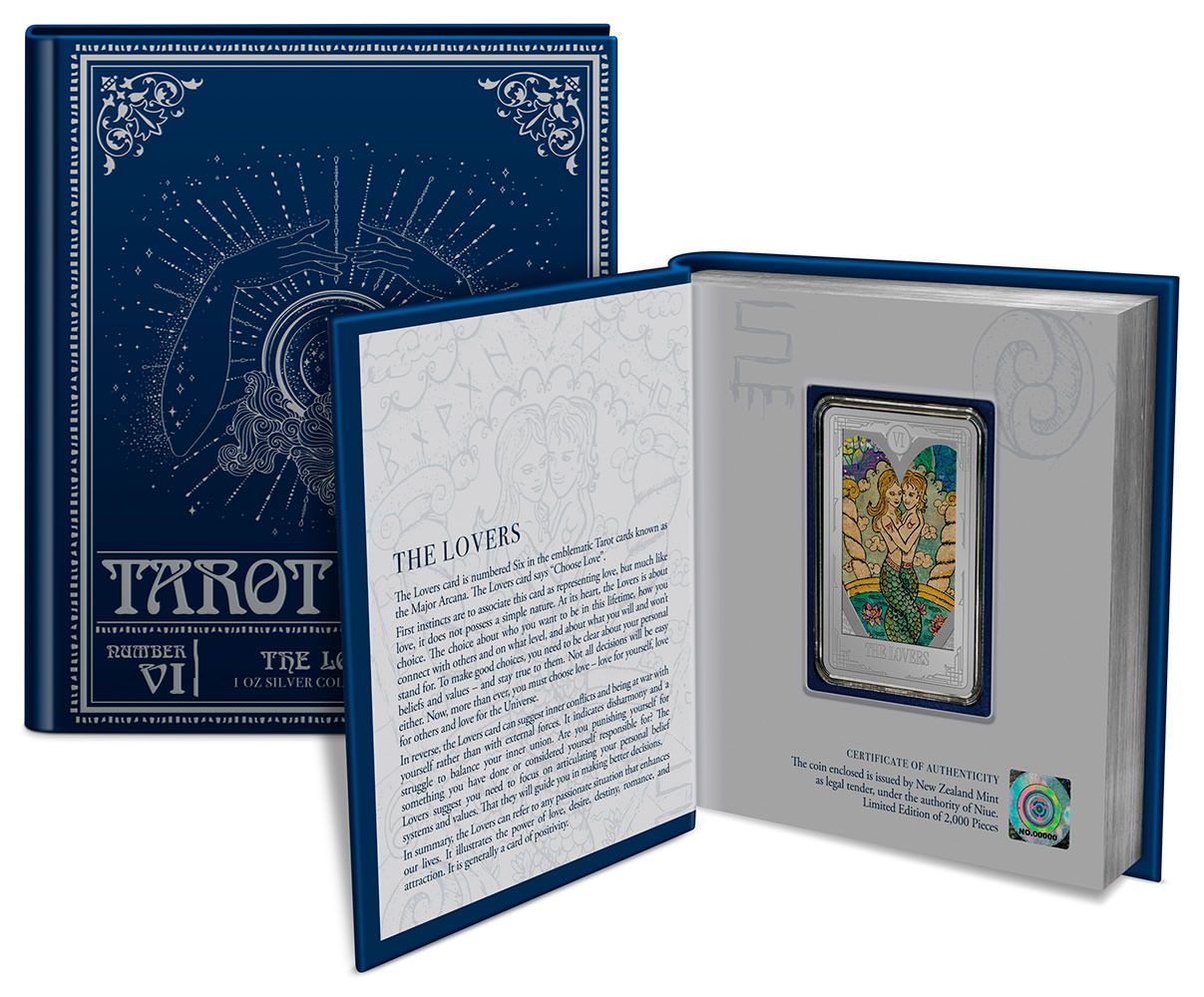 The Lovers 1oz Silver Coin by New Zealand Mint | Sideshow Collectibles