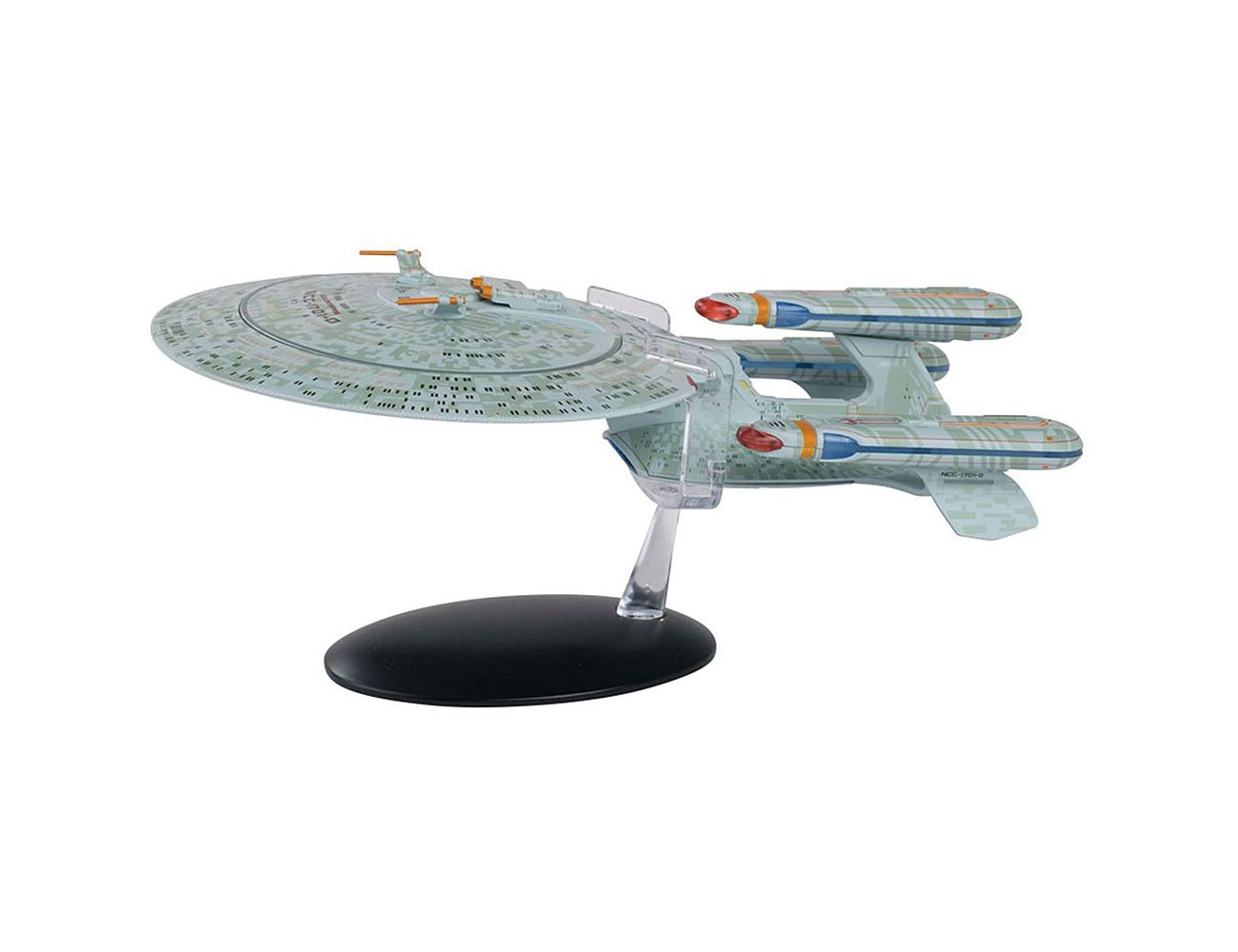 Enterprise ncc-1701-d del futuro Star TREK OFFICIAL Starships Collection I.S.S 