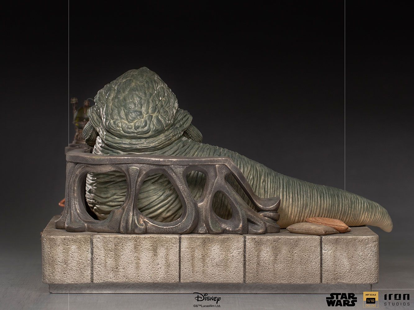 Jabba the Hutt Deluxe 1:10 Scale Statue by Iron Studios | Sideshow  Collectibles