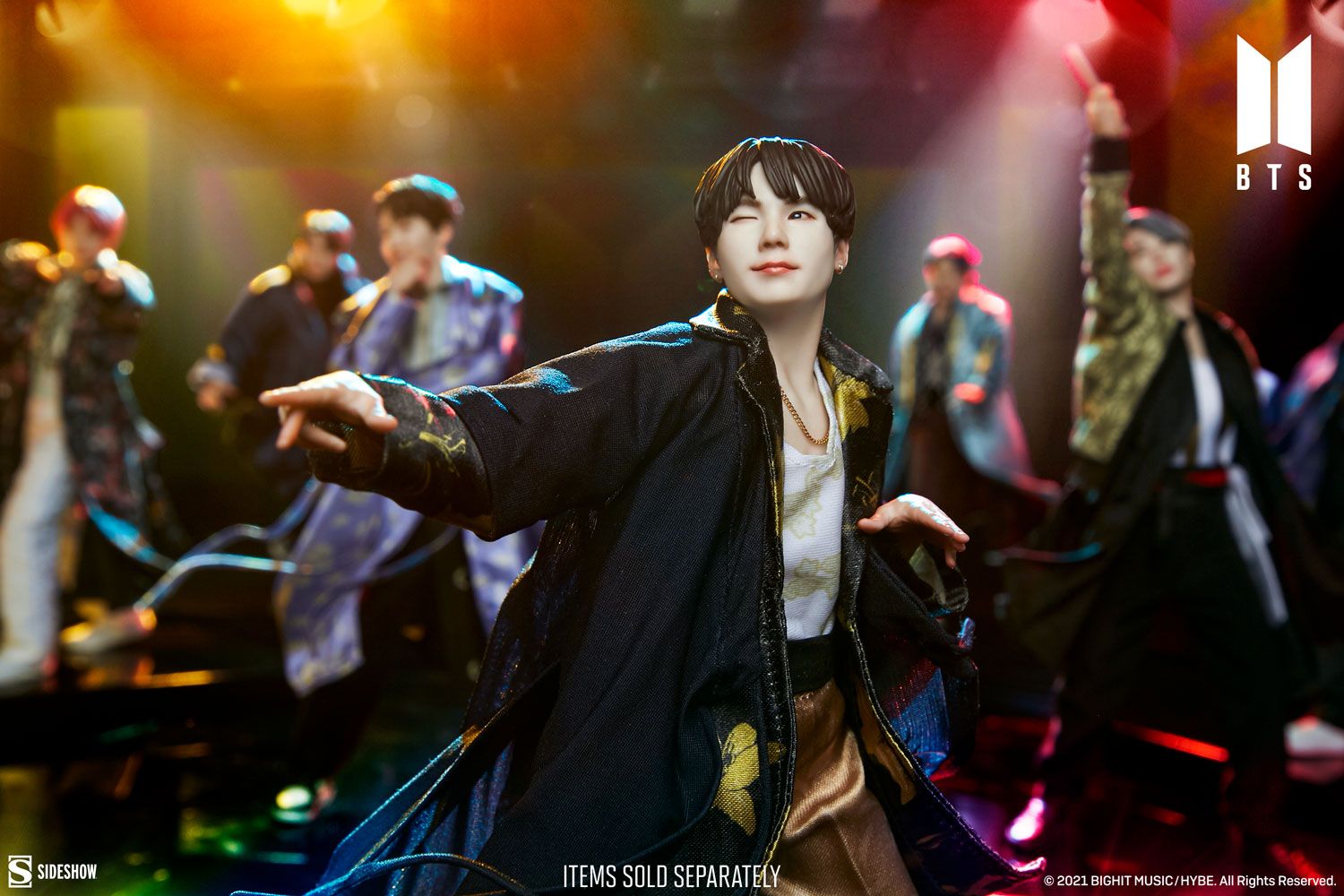 BTS sideshow SUGA ユンギ アート ポスター lys