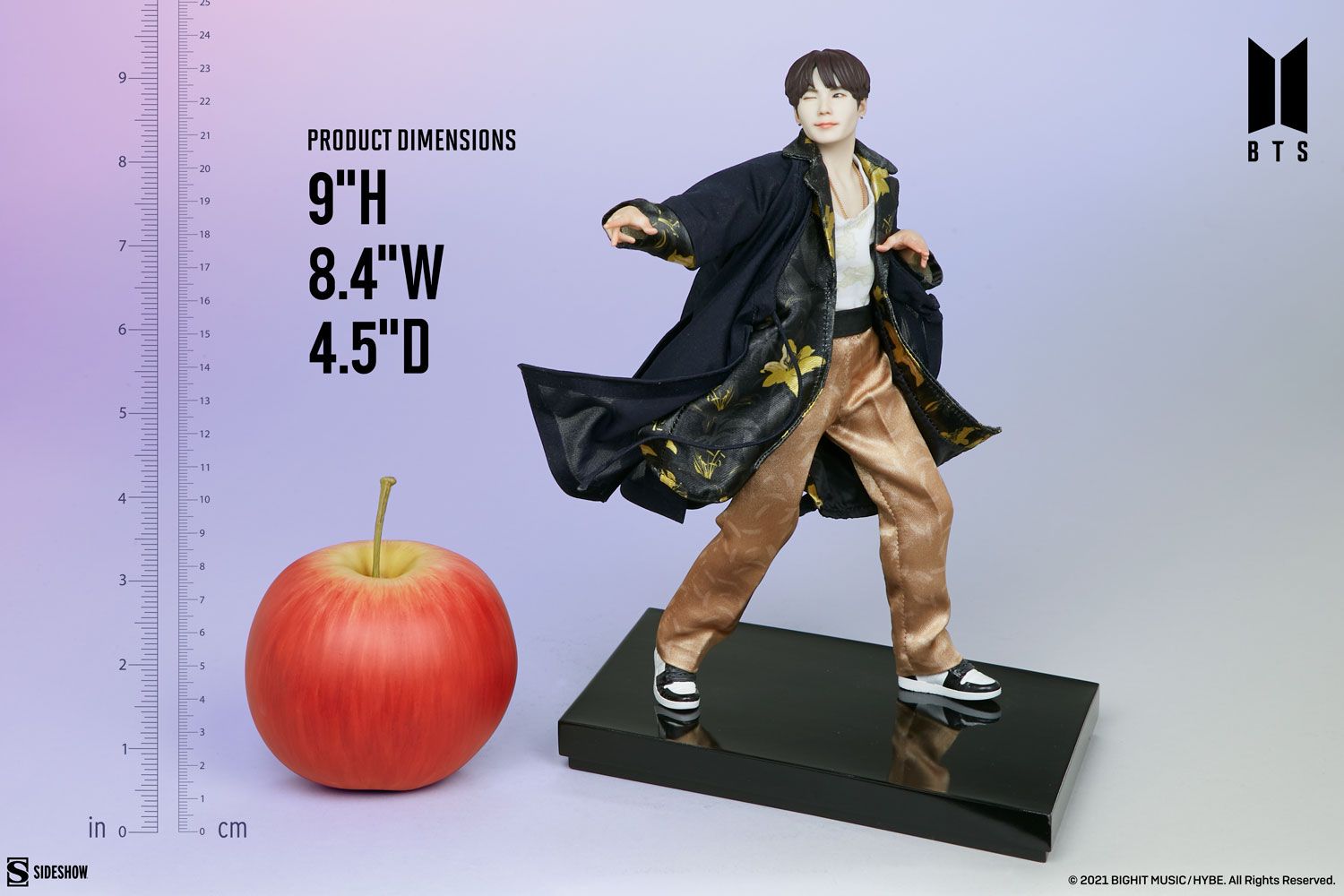 BTS sideshow SUGA ユンギ アート ポスター lys