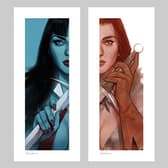  Vampirella & Red Sonja: Unframed Set Collectible