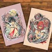 Die!namite #1 Red Sonja & Vampirella (Special Virgin Peach Momoko Covers) Collectible