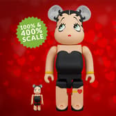  Be@rbrick Betty Boop (Black Version) 100% & 400% Collectible