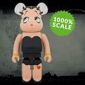  Be@rbrick Betty Boop (Black Version) 1000% Collectible