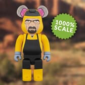  Be@rbrick Breaking Bad Walter White (Chemical Protective Clothing Ver.) 1000% Collectible