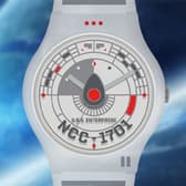  Star Trek U.S.S. Enterprise Clear Watch Collectible