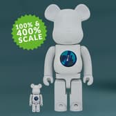  Be@rbrick PiL Chrome Version 100% and 400% set Collectible