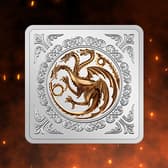  Targaryen Sigil 1oz Silver Medallion Collectible