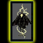  Black Adam Aka Dwayne Johnson (1) LED Mini-Poster Light Collectible