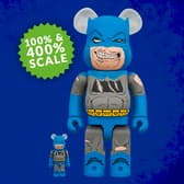  Be@rbrick Batman (TDKR:The Dark Knight Triumphant) 100% and 400% Collectible
