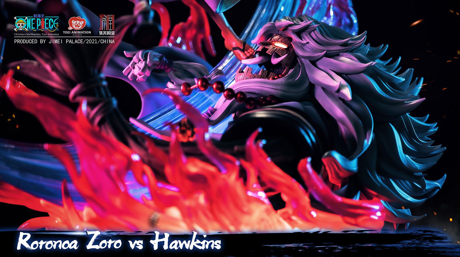 Roronoa Zoro Vs Hawkins Statue By Jimei Palace Sideshow Collectibles