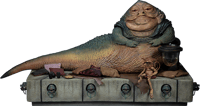 Sideshow Collectibles Jabba the Hutt and Throne Deluxe Sixth Scale Figure