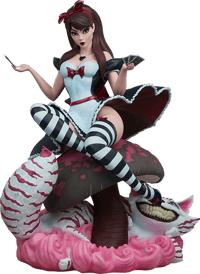 Sideshow Collectibles Alice in Wonderland: Game of Hearts Edition Statue
