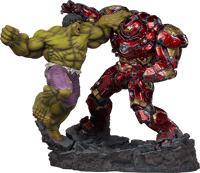 Sideshow Collectibles Hulk vs Hulkbuster Maquette