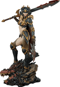Sideshow Collectibles Dragon Slayer: Warrior Forged in Flame Statue