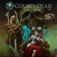 Universe Publishing Court of the Dead 2019 Deluxe Wall Calendar Miscellaneous Collectibles