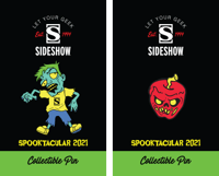 Sideshow Collectibles Spooktacular Pin Set Collectible Pin