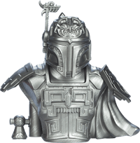 Unruly Industries(TM) Boba Fett (Silver Variant) Designer Collectible Bust